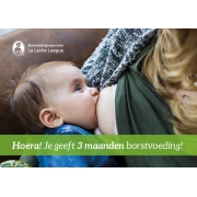 Hoera, 3 maanden!
